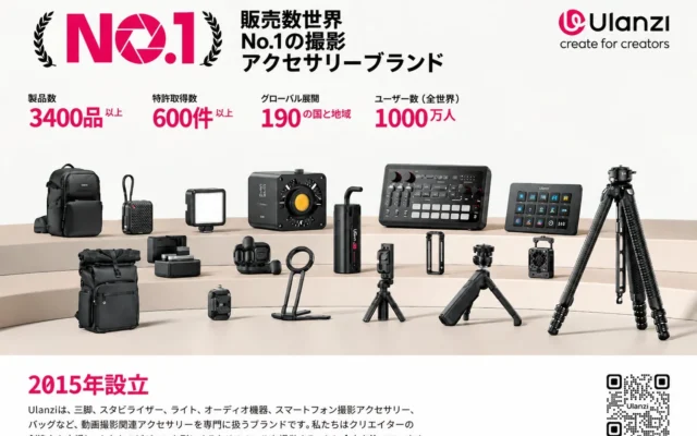 『ガジェット展示会2026秋 Supported by Ulanzi』開催！最新撮影アクセサリーからAI入力デバイスまで、注目製品を体験