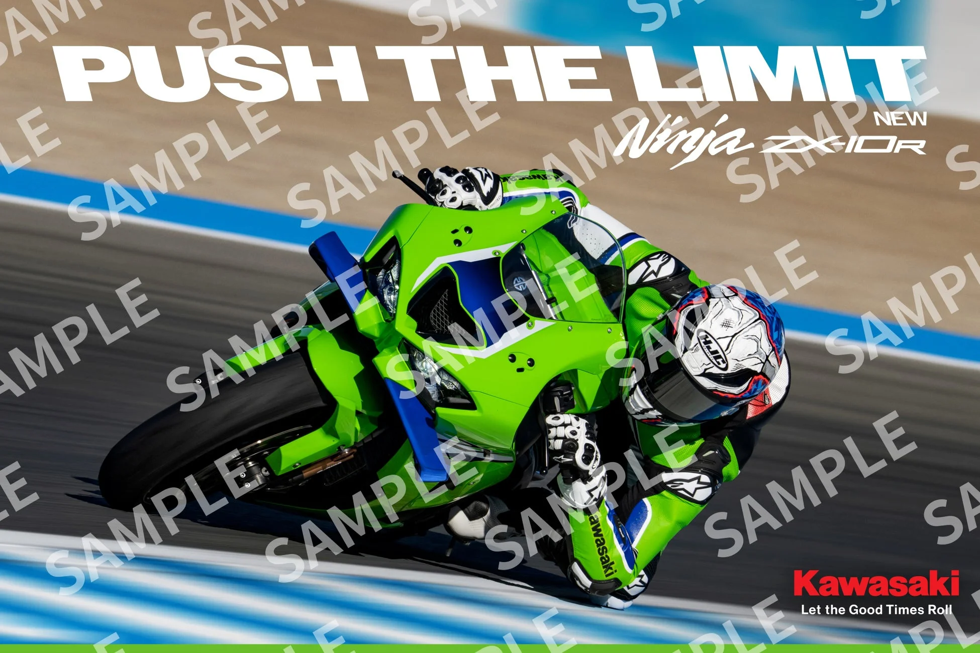 Ninja ZX-10Rのプロモーション画像
