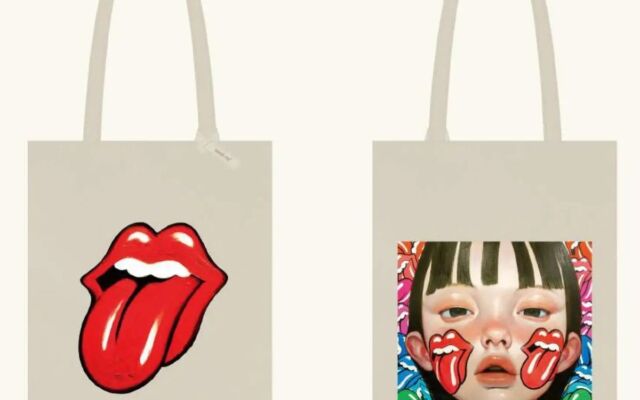 The Rolling Stonesのアートワークをりんご由来の合成皮革に。RINGO-TEX®トートが渋谷サクラステージ「LuVLEE Artwork Project」に登場