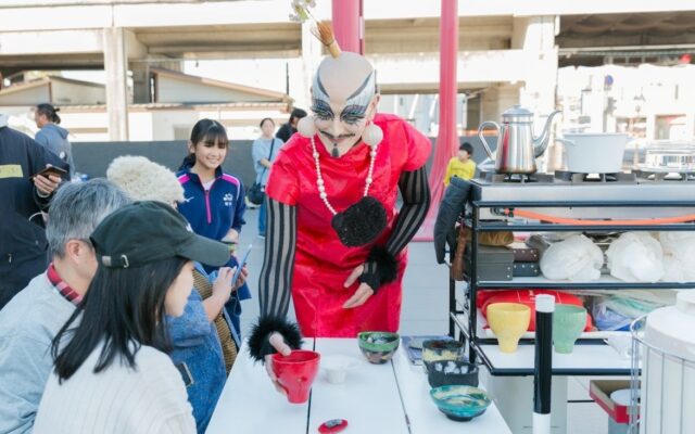 11月23日、29日に香川県丸亀市で「きむらとしろうじんじん 野点（のだて）と丸亀妄想屋台群」