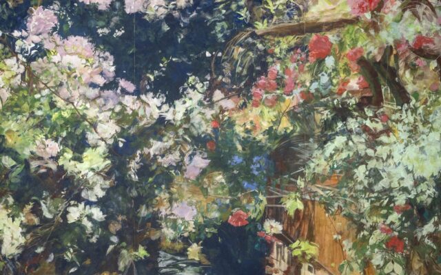 腕いっぱいの花束を贈られたような喜びと幸福感が包み込む 日本画家・三鑰彩音 個展「Scents Infused」