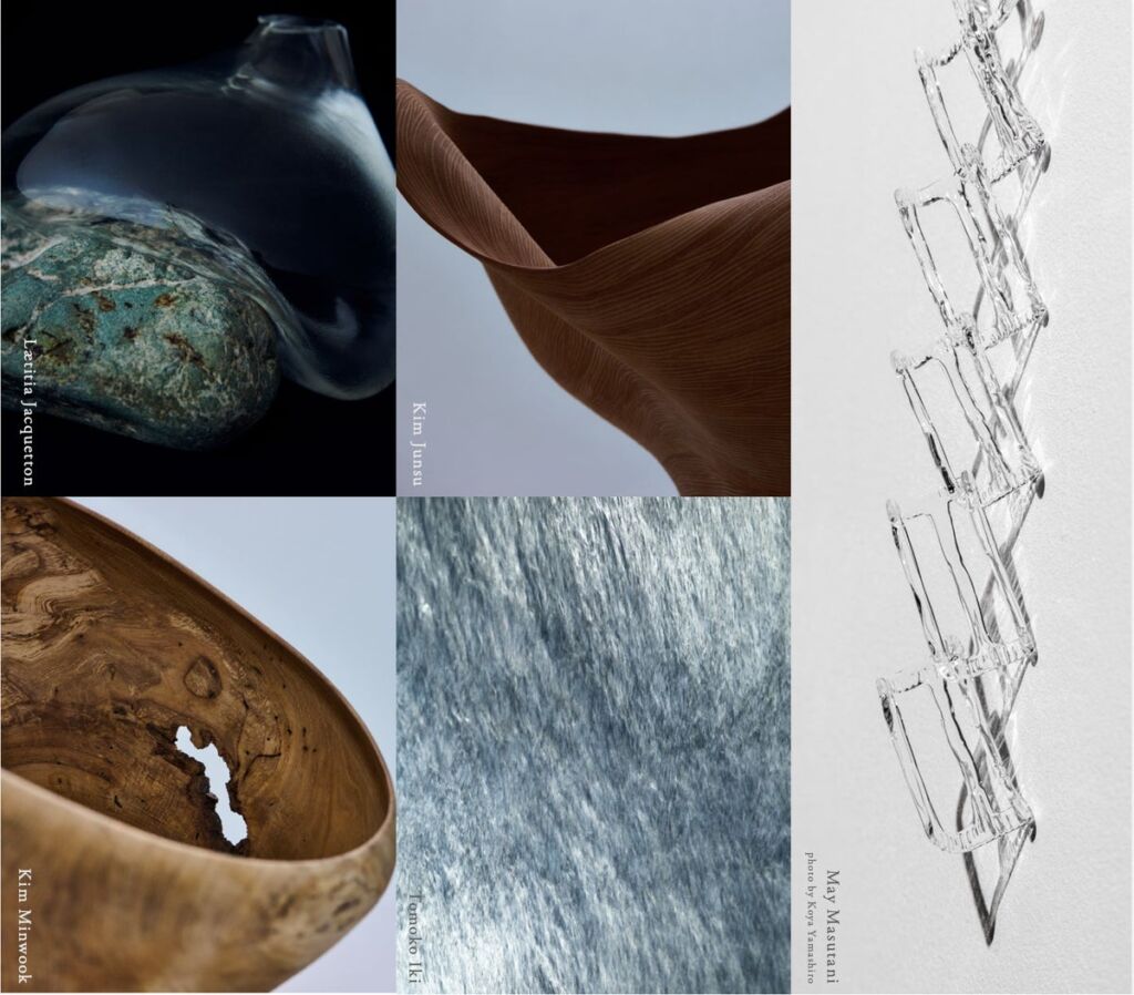 ガラス、革、木、写真の作家5名が表参道に集う グループ展「余白の継承 — Inheritance of Silence」