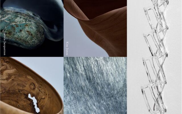 ガラス、革、木、写真の作家5名が表参道に集う グループ展「余白の継承 — Inheritance of Silence」