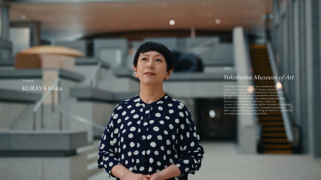 次世代に残す作品を記録する。横浜美術館館長・蔵屋美香氏×バッファロー「アーティストの挑戦を支えるプロジェクト」第6弾新CMを公開