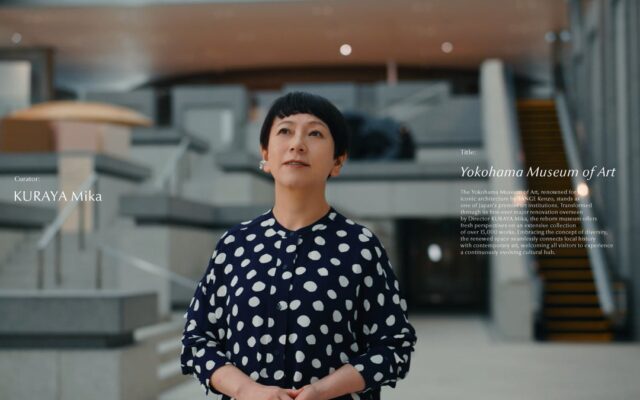 次世代に残す作品を記録する。横浜美術館館長・蔵屋美香氏×バッファロー「アーティストの挑戦を支えるプロジェクト」第6弾新CMを公開