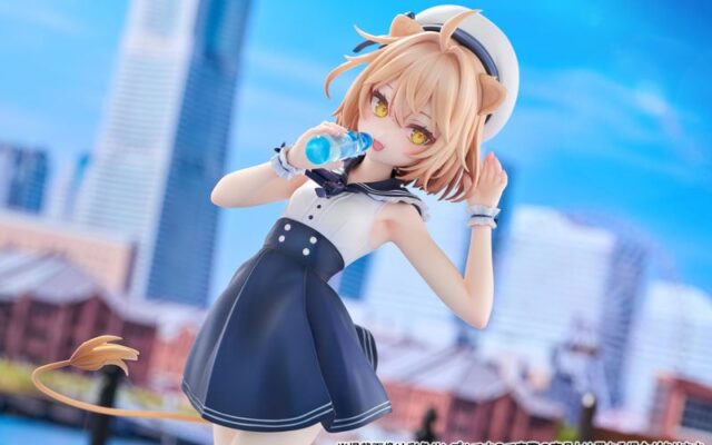 人気イラストレーターrurudo氏が手掛けるオリジナルキャラクター「るるどらいおん」のフィギュアが、爽やかなマリンセーラー姿で登場。あみあみ限定でご案内中。