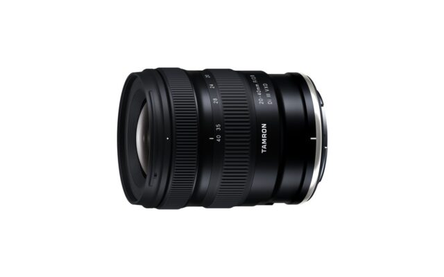 超広角20mmスタート、クラス最小・最軽量*の大口径標準ズームレンズ「20-40mm F/2.8 Di III VXD (Model A062)」ニコン Z マウント用発売