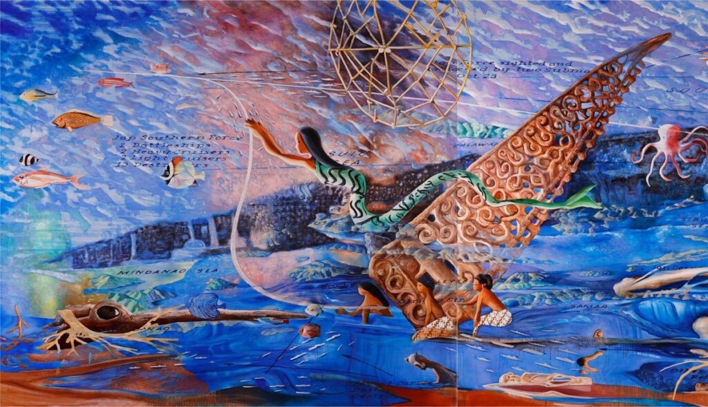 直島新美術館 2026 年度冬の展⽰替え 今津景&バグース・パンデガ 「Currents without Anchors(錨なき流れ)」展