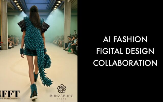 渋谷から世界へ! AI Fashion DesignerのMIOMIO×京都「片山文三郎商店」が紡ぐ伝統工芸の未来。 AI Fashion Movie 展『NFFT2027SS_PARADOX 』開催